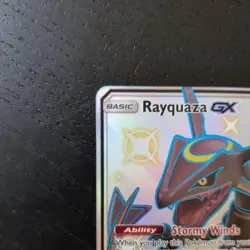 Rayquaza GX 177a/168 Hidden Fates Alternate Art Shiny Pokemon Card NM-Mint - Image 2
