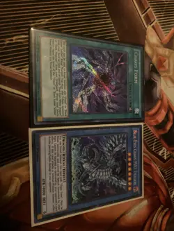 Blue-Eyes Chaos Max Dragon MVP1-ENS04 1st Ed Chaos Form MVP1-ENS08 Yu-Gi-Oh Card - Image 1