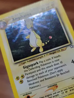 Ampharos Holo - Neo Genesis Set #1/111 - Pokemon Card LP - Image 3