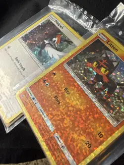 McDonald’s Pokemon Cards 2016 Litten 3/12 Pikipek 11/12 Holo Rare Sealed New - Image 4