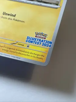 Pikachu 214 (Illustration Contest 2024) - Sv: Scarlet & Violet Promo Cards (NM+) - Image 3