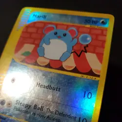 MP Marill 53/147 - Aquapolis Reverse Holo Pokemon Card Vintage e-Reader - Image 5