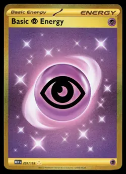 Basic Psychic Energy 207/165 Scarlet & Violet 151 Holo Pokemon Card - Image 1