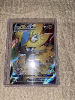 Pokemon TCG Zeraora VMAX Holo Rare Card GG42/GG70 Crown Zenith: Galarian Gallery - Image 2