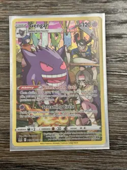 Pokemon TCG Gengar TG06/TG30 Lost Origin Trainer Gallery Holo Card - Image 1