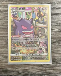 Pokemon TCG Gengar TG06/TG30 Lost Origin Trainer Gallery Holo Card - Image 2