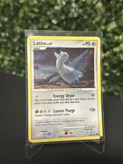 Latios Holo 4/17 POP Series 7 Promo Rare Pokemon Card - Image 1
