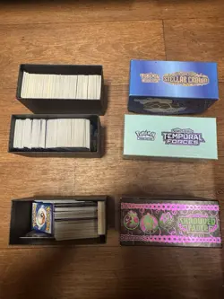 Opened Pokemon Cards Over 100 Cards Bulk Lot - Image 3