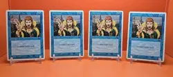 🔵🔵🔵 (4) 1995 Magic The Gathering COUNTERSPELL 4TH EDITION HEAVY PLAYED 🔵🔵🔵 - Image 1