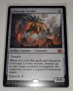 MTG The Brothers' War Cityscape Leveler (Mythic) M/NM/NP - Image 1