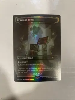 MTG Dracula's Tomb - Phyrexian Tower - Secret Lair Drop Series (SLD) FOIL - Image 1