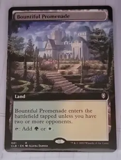 MTG Bountiful Promenade Commander Legends: Battle for Baldur's Gate 601 Regular - Image 1
