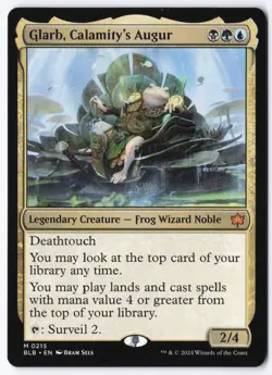 Glarb, Calamity's Augur M Bloomburrow 215 NM - Image 1