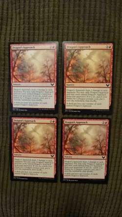 Magic: the Gathering / MtG Dragon's Approach x4 Strixhaven - Image 1