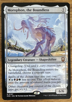 MTG Modern Horizons 3 Commander, Morophon, the Boundless - Image 1