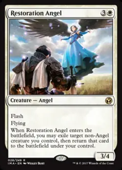 Restoration Angel - Iconic Masters #028/249 MTG Magic The Gathering - Image 1