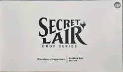 Magic the Gathering MTG Secret Lair - Monstrous Magazines Foil - Image 1