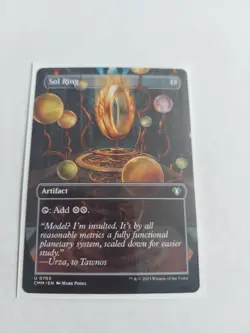 Sol Ring (Borderless) Commander Masters Regular - Image 1