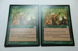 MTG Vitalize x2- -Weatherlight-Lightly Played - Image 1