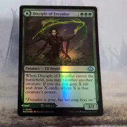 MTG Disciple of Freyalise / Garden Of Freyalise - Foil - Modern Horizons 3 - Image 5