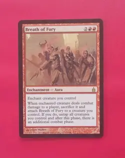 MTG Breath of Fury - Ravnica: City of Guilds Magic English NM/LP-EX - Image 1