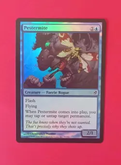 FOIL Pestermite - Lorwyn #78 NM Unplayed Faerie Rogue Magic MTG - Image 1