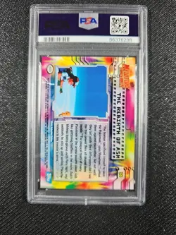 1999 topps pokemon movie edition rebirth of ash rainbow foil psa 9 pop 2 - Image 3