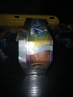 Pokemon TCG Gouging Fire EX 5 Booster Pack Tin 2024 FACTORY SEALED 3 OF 4 - Image 2