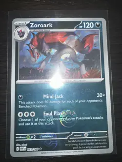 Pokemon TCG Zoroark Master Ball Reverse Holo 62/86 White Flare Mint NM - Image 2