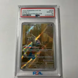 Mimikyu Paldean Fates Pokemon Center Promo 075 - SVP EN - PSA 10 - Image 1