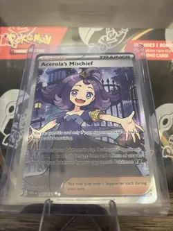 Pokemon Acerola's Mischief 165/132 Me01: Mega Evolution Holo - Image 1