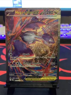 NM Ungraded Pokemon TCG Mega Latias EX SIR 181/132 Mega Evolution English 2025 - Image 1