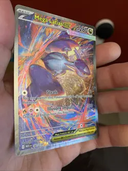NM Ungraded Pokemon TCG Mega Latias EX SIR 181/132 Mega Evolution English 2025 - Image 3