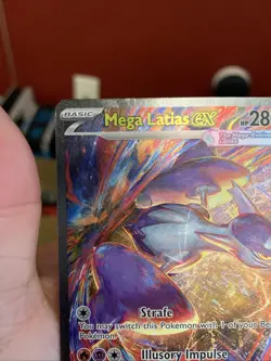 NM Ungraded Pokemon TCG Mega Latias EX SIR 181/132 Mega Evolution English 2025 - Image 5