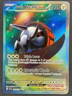 Pokemon Iron Treads ex Illustration Rare 248/198 SVI Scarlet & Violet NM - Image 1