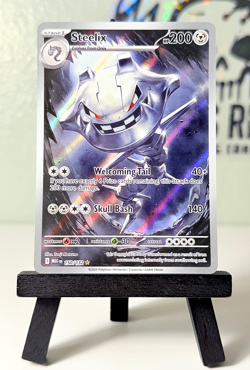Steelix 150/132 Illustration Rare Pokemon Mega Evolution NM - Image 1