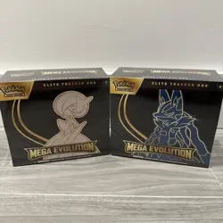 Pokemon Mega Evolution Elite Trainer Box ETB (Set of 2) - Factory Sealed - Image 1