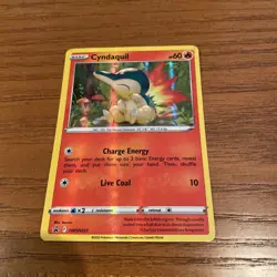 Pokemon Black Star Promo HOLO Cyndaquil SWSH221 - Same Day Shipping! - Image 1
