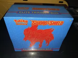 Pokemon Sword and Shield base Zamazenta Elite Trainer Box (ETB) SEALED - Image 1