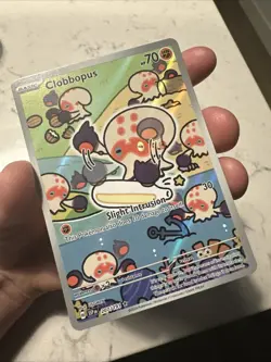 Clobbopus 207/191 Pokemon Surging Sparks Illustration Rare Holo NM+ - Image 2