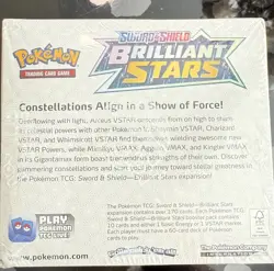 Pokemon TCG Sword & shield Brilliant Stars Booster Box 36 Packs SEALED - Image 3