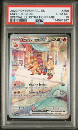 Pokemon Skeledirge ex Paldea Evolved #258/193 SIR - PSA 10 Gem Mint (2023) - Image 1