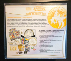 Pokemon Center Exclusive Sword & Shield Brilliant Stars Elite Trainer Box ETB - Image 2