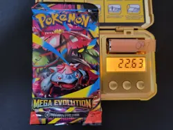 22.63g MEGA EVOLUTION Pokemon Booster Pack English - Sealed - #97 - Image 1