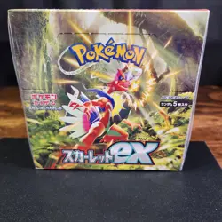 Pokemon Scarlet Ex Booster Box - Japanese - Factory Sealed - Image 1