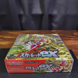 Pokemon Scarlet Ex Booster Box - Japanese - Factory Sealed - Image 2