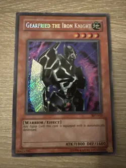 Yu-Gi-Oh! Gearfried the Iron Knight BPT-012 Secret Rare HP - Image 1