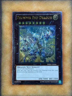 Yugioh Thunder End Dragon PHSW-EN044 Ultimate Rare NM - Image 1