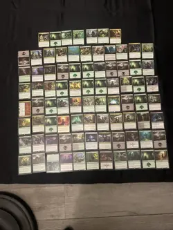 Magic: The Gathering, Deckmaster, 85 Assorted Cards, - Image 1