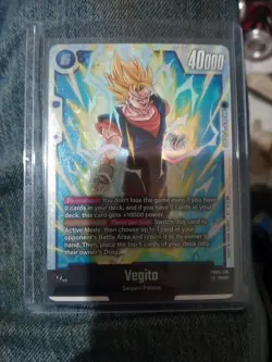 Vegito - FB04-130 - Ultra Limit (FB04) Dragonball Super Fusion World Card Game - Image 1
